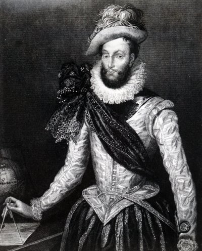 Walter Raleigh. alkotó: Unbekannt