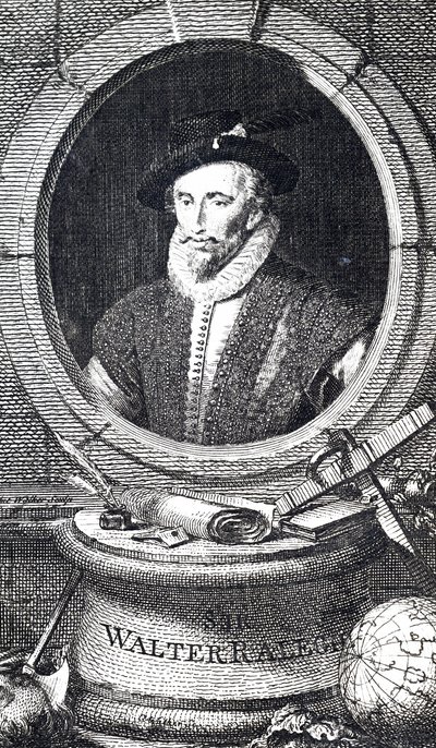 Walter Raleigh. alkotó: Unbekannt