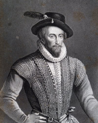 Walter Raleigh. alkotó: Unbekannt