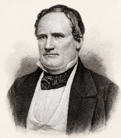 William Barksdale, a The Century Magazine-tól, 1887-ben megjelent (metszet) alkotó: Unbekannt