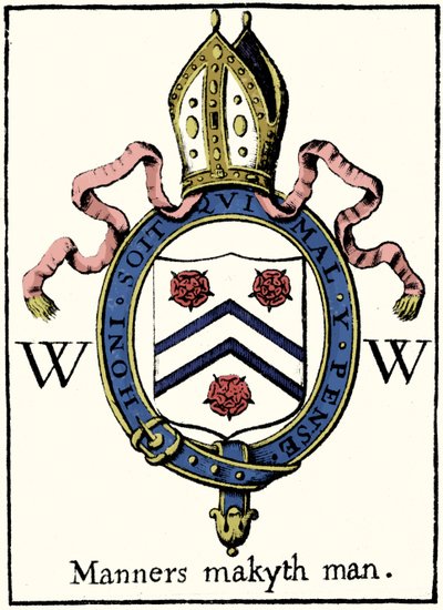 William of Wykeham címere alkotó: Unbekannter Künstler
