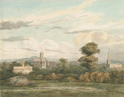 Wolverhampton – South View: akvarell festészet, és [c 1830] alkotó: Unbekannt