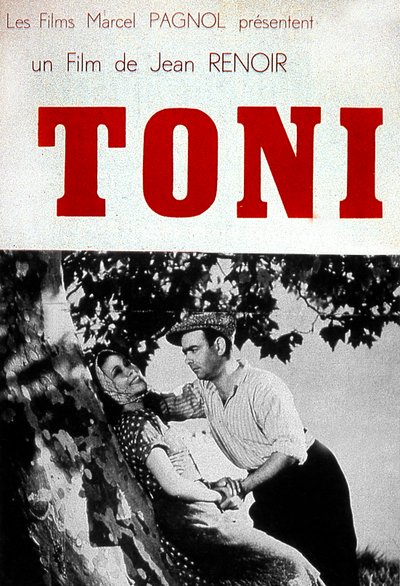 JeanRenoir Toni-film plakátja 1934 alkotó: Unbekannt