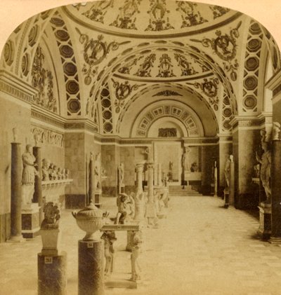 A rómaiak terme, Glyptothek, München, Németország, 1898. alkotó: Underwood and Underwood