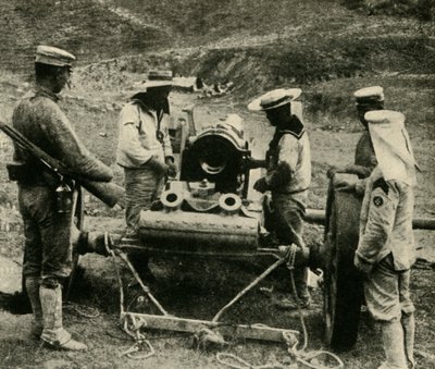 Szövetségeseink a Távol-Keleten: Japán tengerészek..., 1914-1918, c1920. alkotó: Underwood and Underwood