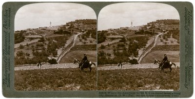 Szamária, Palesztina délnyugati része, 1900-as évek. alkotó: Underwood and Underwood