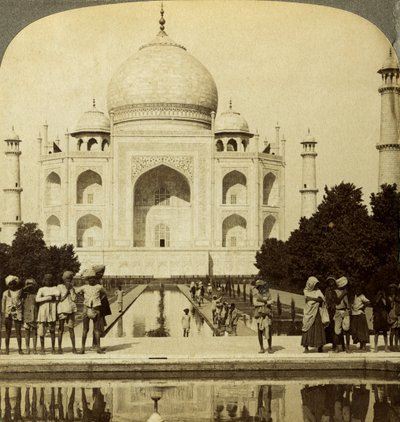 Taj Mahal, Agra, Uttar Pradesh, India. alkotó: Underwood and Underwood