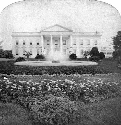 A Fehér Ház, Washington, DC, USA, XX. század eleje. alkotó: Underwood and Underwood