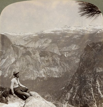 Yosemite Valley, Kalifornia, USA, 1902 alkotó: Underwood and Underwood