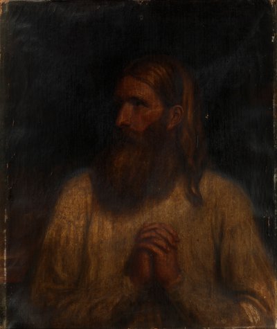 Egy szakállas férfi portréja alkotó: Unidentified (European)