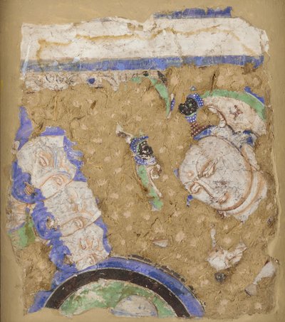 Bódhiszattvák és szerzetesek, a 224-es barlangból alkotó: Unidentified