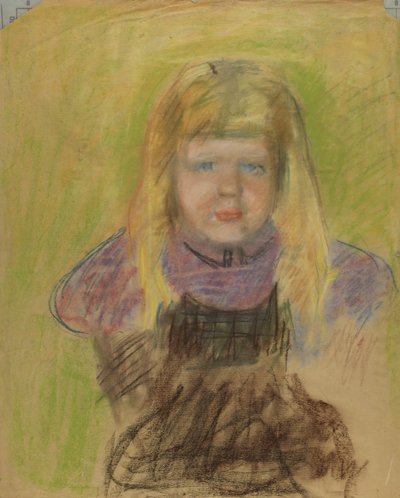 Szőke hajú lány alkotó: Unidentified