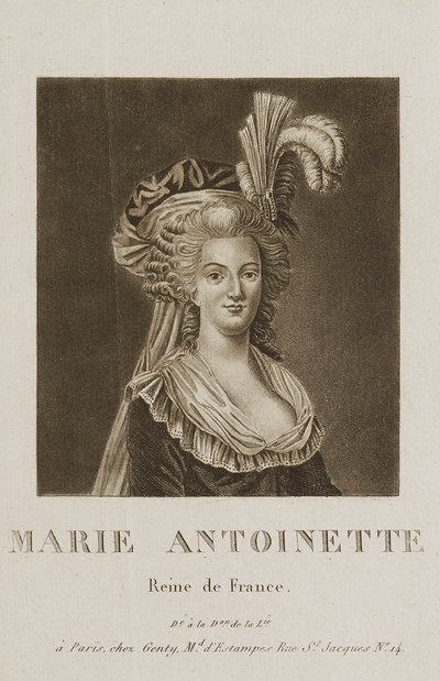 Marie Antoinette alkotó: Unidentified