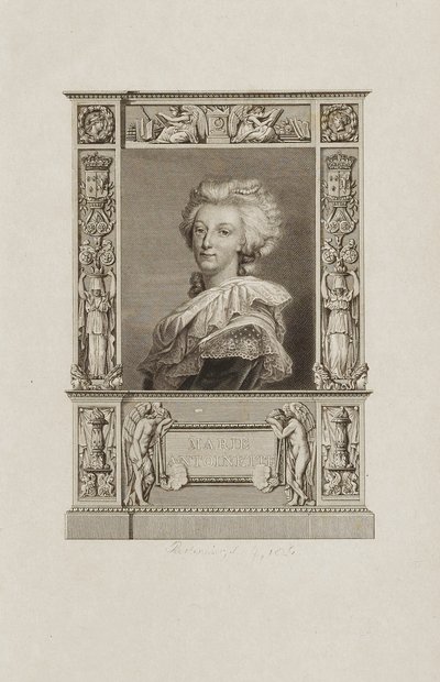 Marie Antoinette alkotó: Unidentified