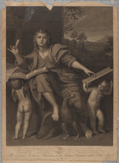 Szent János evangélista alkotó: Unidentified