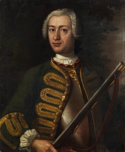 Egy nemes portréja alkotó: Unidentified painter label QS