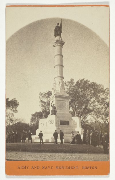 Hadsereg és haditengerészet emlékműve, Boston alkotó: Unknown