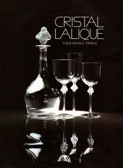 Cristal Lalique. Crystal, Lalique. alkotó: Unknown