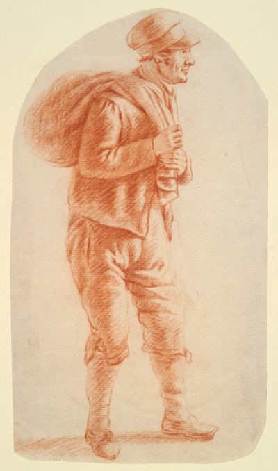 Férfi zsákkal alkotó: Unknown