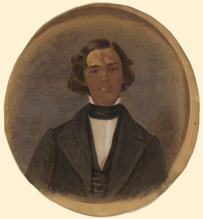 John Pritkin Norton portréja, M. A. 1846 (1822-1852) mezőgazdasági kémia professzor, 1846-1852 alkotó: Unknown
