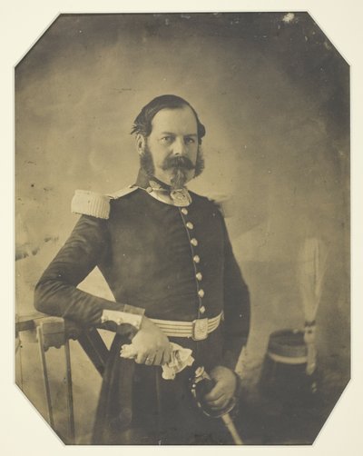Egy francia katonatiszt portréja alkotó: Unknown