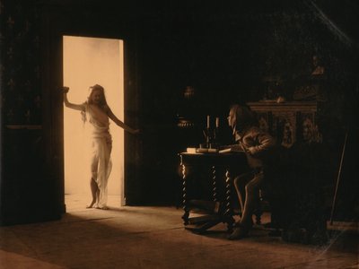 Jelenet a Boccaccio című darabból alkotó: Unknown