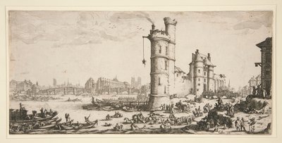 Kilátás a Pont Neuf-ra alkotó: Unknown