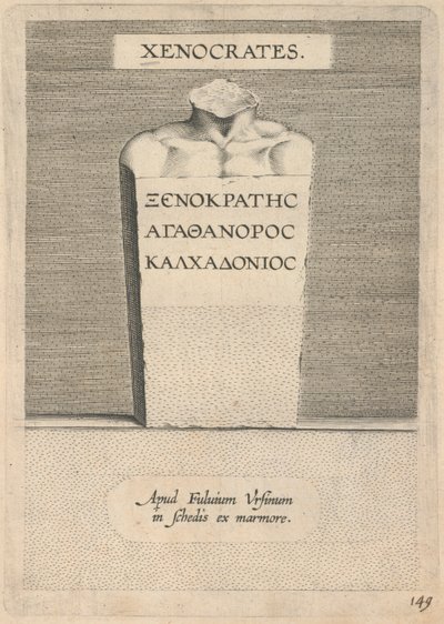 Xenokratész alkotó: Unknown