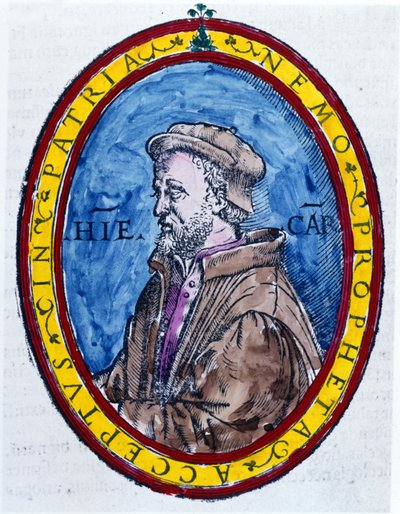 (Cardanus Hieronymus) Jerome Cardan olaszul Gerolamo Cardano, olasz orvos, matematikus, filozófus és asztrológus (Pavia alkotó: Unknown artist