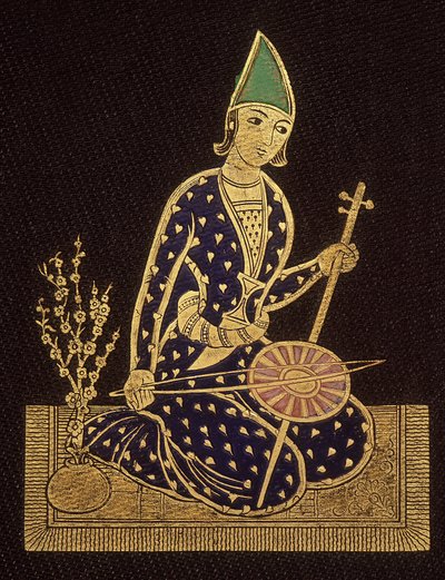 Ein Perser. Rückseite des Buches „Reise nach Persien“ von Prinz Alexis Soltykoff von Unknown artist