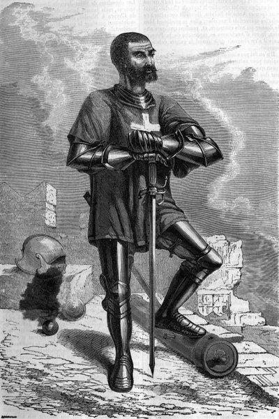 Egy lovag Rodosz városából (Görögország), a XVI. alkotó: Unknown artist