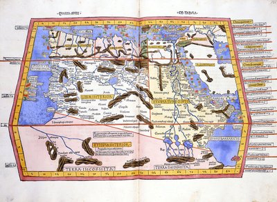 Afrika - Ptolemaiosz „Atlante Tolomeo”-jában alkotó: Unknown artist