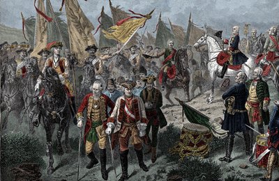 A Hohenfriedbergi csata után alkotó: Unknown artist