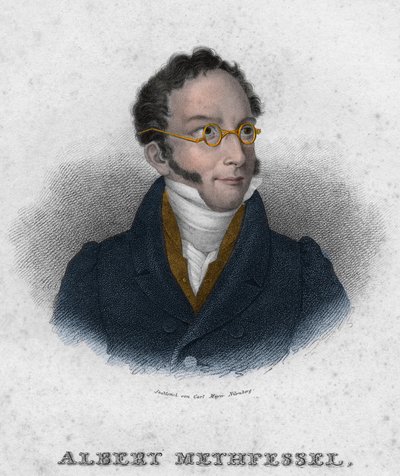 Albert Gottlieb Methfessel (1785-1869) angol zeneszerző és karmester alkotó: Unknown artist