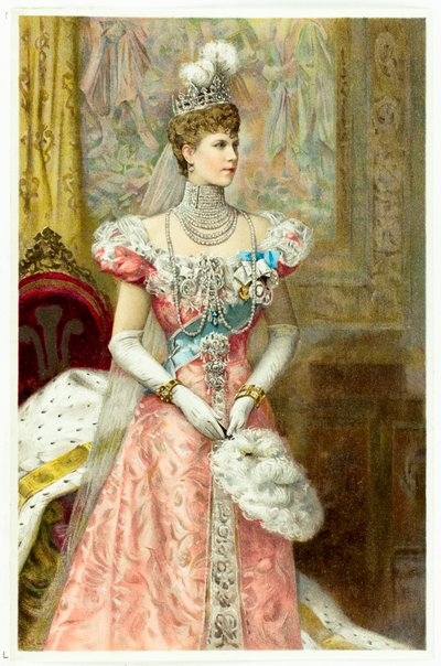 Alexandra, walesi hercegnő, 1900 körül alkotó: Unknown Artist