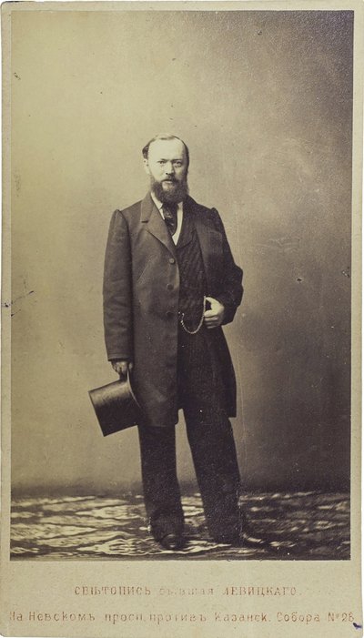 Alexandre Ostrovski – Alexander N. Ostrovski (1823-1886) drámaíró portréja, névtelen. Fénykép alkotó: Unknown artist