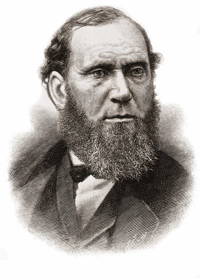 Allan Pinkerton (1819-1884), skót származású amerikai nyomozó. alkotó: Unknown artist