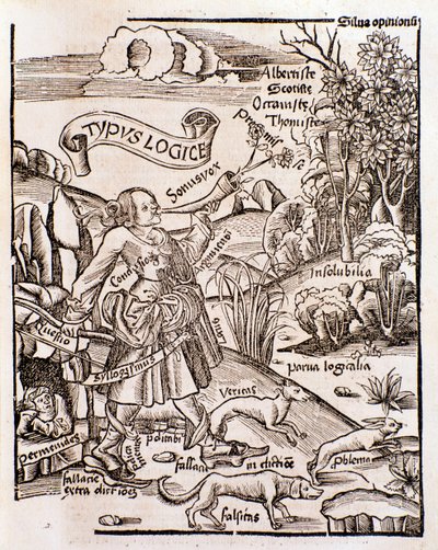 A logika allegóriája Gregor Reisch Margarita philosophicájából (1508) alkotó: Unknown artist