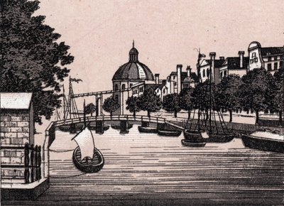 Amszterdam, Hollandia: kilátás a Singel-csatornára. in "" A világ 168 nézetet szemléltet"" Keltezés nélküli (19. század vége) alkotó: Unknown artist