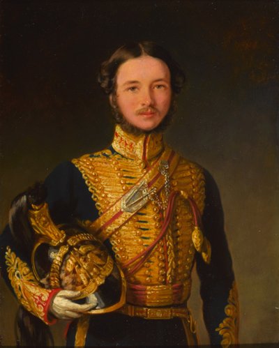 Az 1. csapat tisztje, Bombay Horse Tüzérség alkotó: Unknown artist