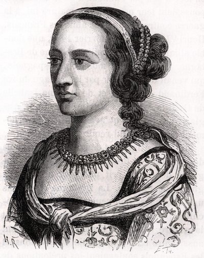 Franciaországi Anna, Beaujeu hölgye (1461-1522). alkotó: Unknown artist