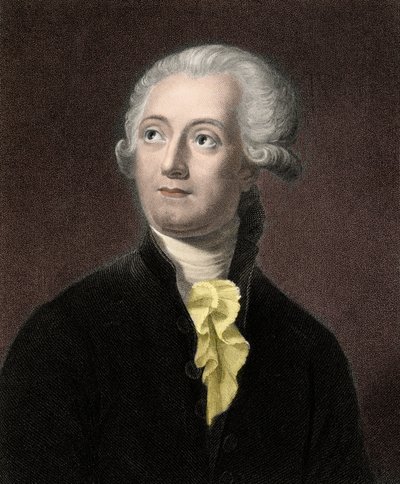 Antoine Laurent Lavoisier (1743-1794) - metszet - XIX. alkotó: Unknown artist