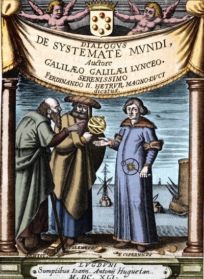 Arisztotelész, Ptolemaiosz és Miklós Kopernikusz (Nikolaj Kopernikusz alkotó: Unknown artist