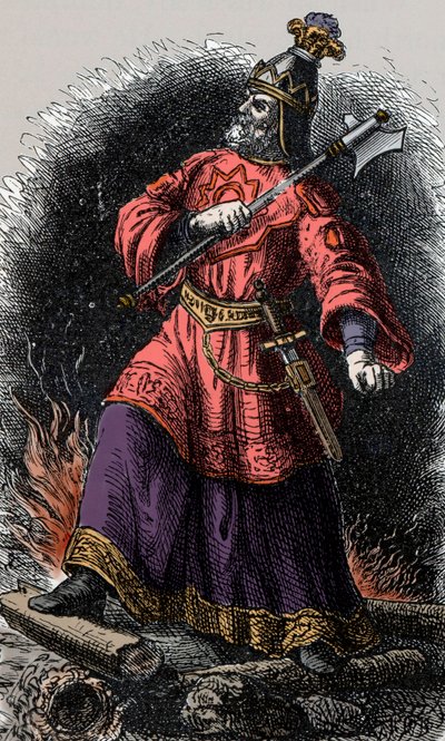 Attila hun - Attila (395-453) A hunok királya alkotó: Unknown artist