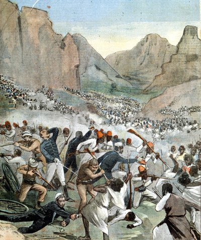 Adoua-i csata Olaszország és Etiópia között alkotó: Unknown artist