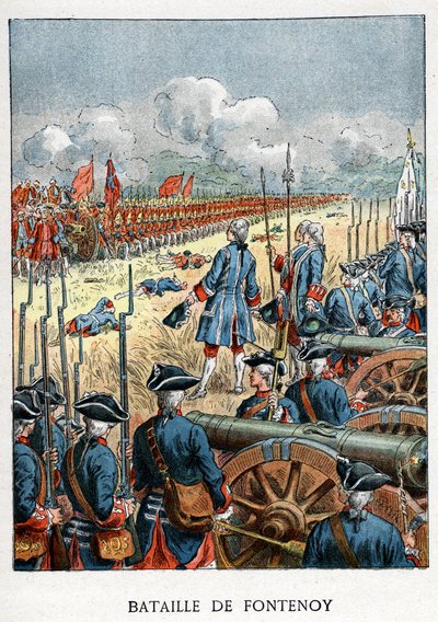 Fontenoy csata alkotó: Unknown artist