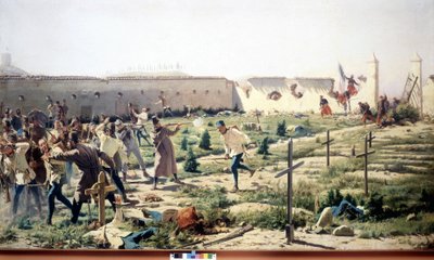 Solferinói csata, Lombardia, a francia-szardíniai és osztrák hadsereggel szemben 1859. június 24-én. Museo del Risorgimento. Milánó alkotó: Unknown artist