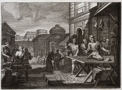 Royaumont bibliája, Ószövetség: Szamária ostroma. Szíria királya ostrom alá vette Samária városát, és szörnyű éhínséggé tette. Illusztráció 1811-ből. alkotó: Unknown artist