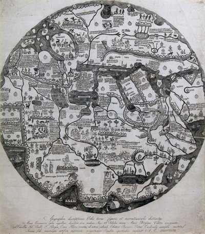 Borgia világtérkép alkotó: Unknown Artist