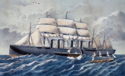 A Great Eastern brit gőzös alkotó: Unknown artist